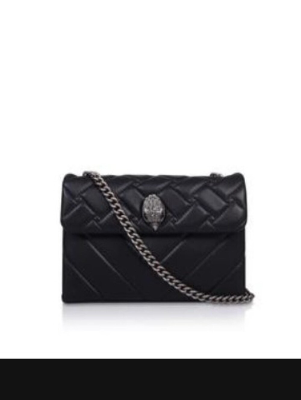 Leather MD Kensington Bag - Black